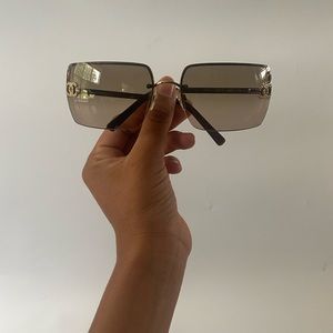 Vintage Chanel Rhinestone Sunglasses